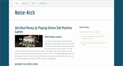Desktop Screenshot of noise-arch.net