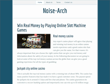 Tablet Screenshot of noise-arch.net